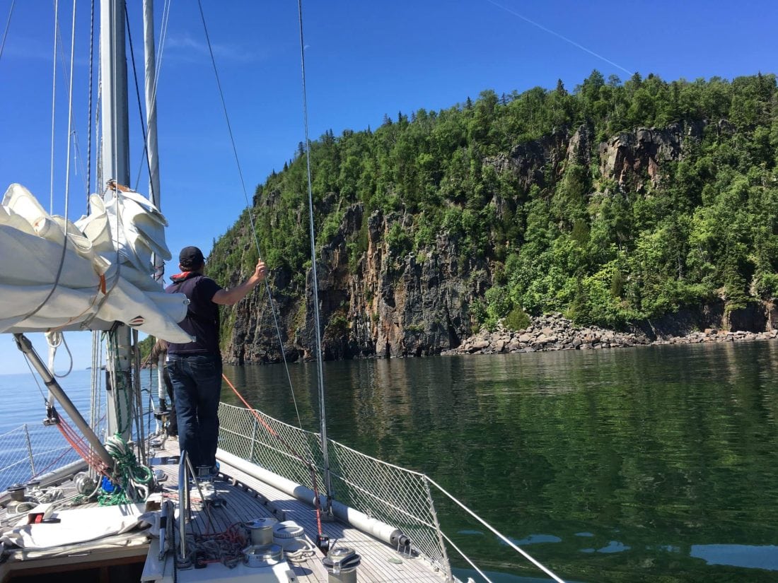 Wreck at Welcome island