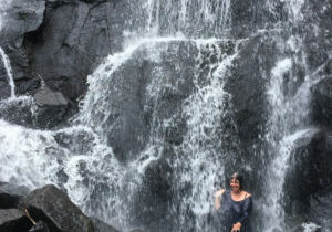 Women under the water at Otter Cove